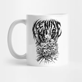 black metal Mug